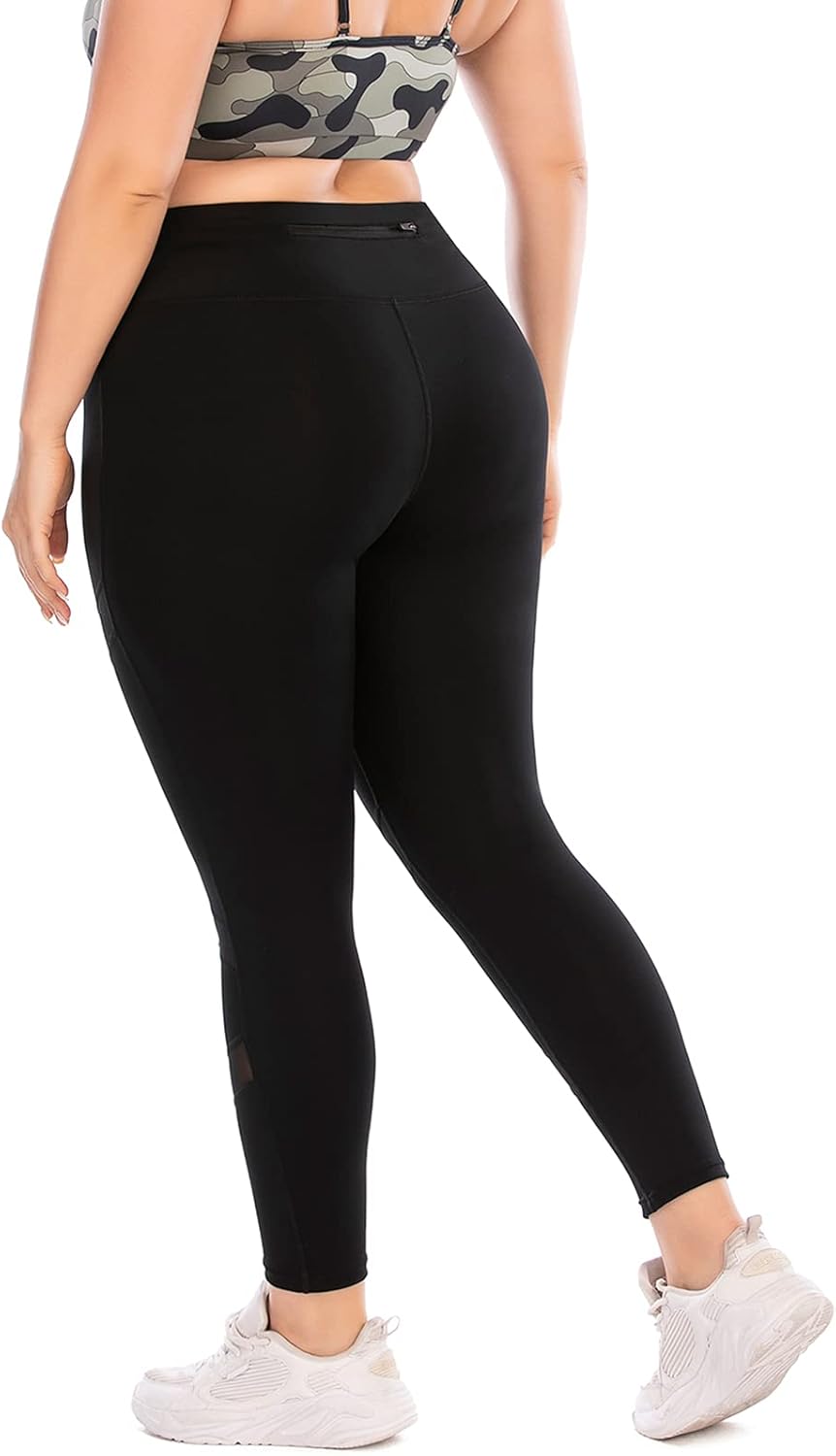 Mesh Leggings with Pockets